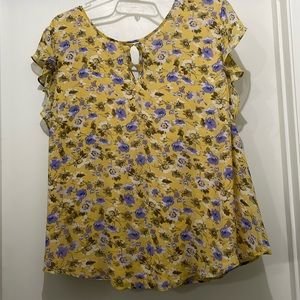 Fully lined sleeveless Mollly & Isadora  top. Size 2X.